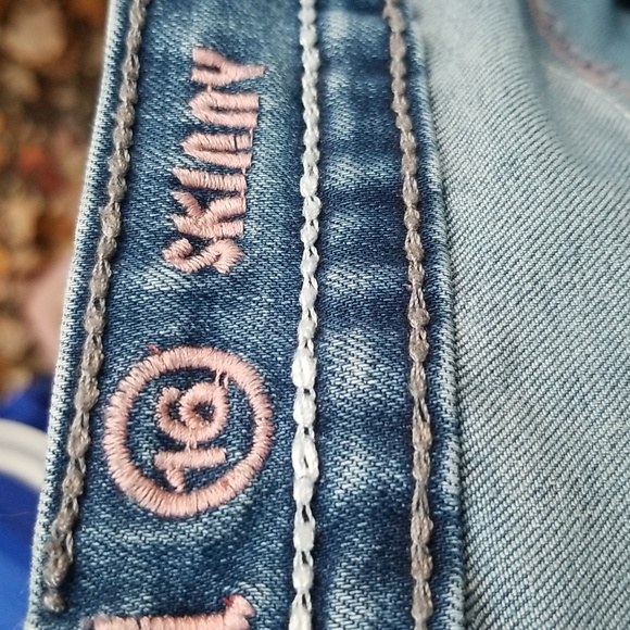 REBEL AND Soul SIZE 16 HIGH WAIST BLINGY SKINNY Jeans - Picture 14 of 16